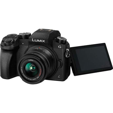 Panasonic Lumix DMC-G7 Mirrorless Digital Camera +14-42mm Lens Bundle +1 Year Ex