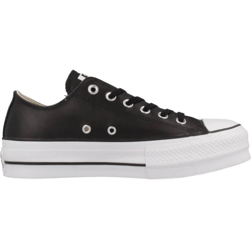 Converse Chuck Taylor All Star Lift Platform LO Women, Sneakers Black Leather