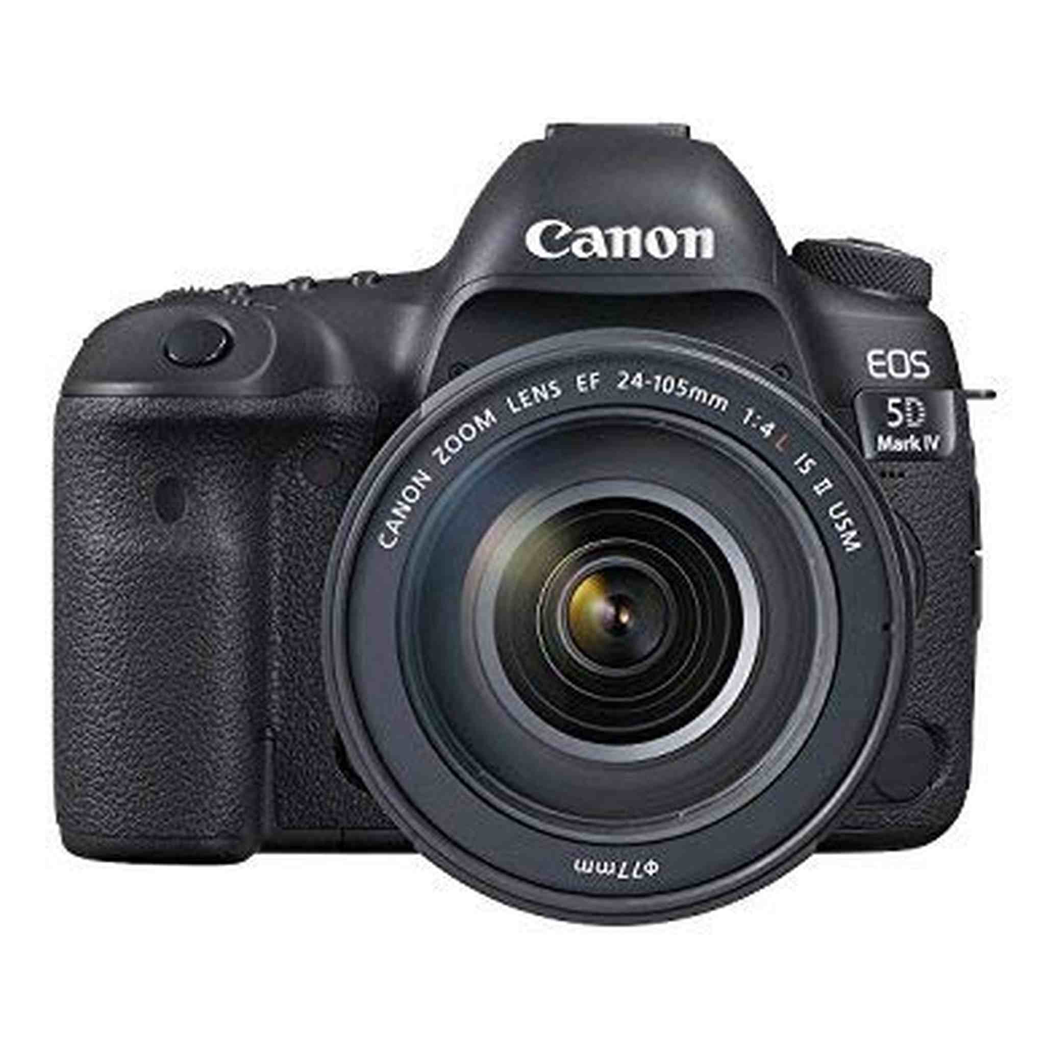 Canon EOS 5D Mark IV Full Frame Digital SLR Camera EF 24-105mm f/4L is II USM Lens Kit International Version No Warranty - Used Canon