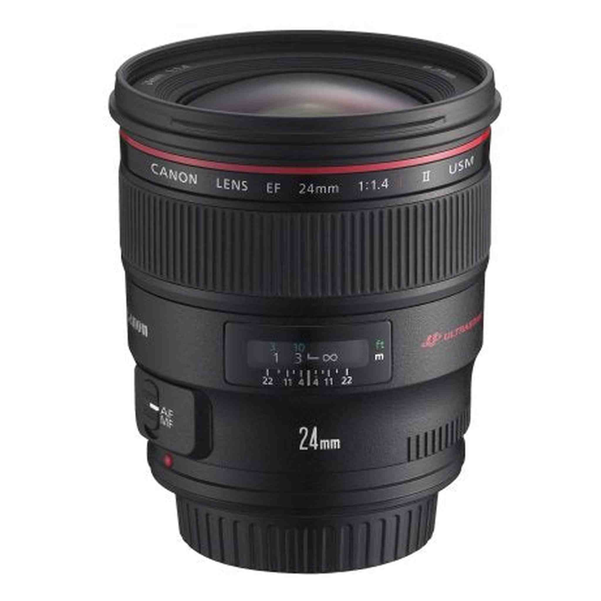 Canon EF 24mm f/1.4L II USM Wide Angle Lens - Fixed - Used Canon