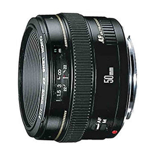 Canon EF 50mm f/1.4 USM Standard & Medium Telephoto Lens for Canon SLR Cameras - Fixed - Reconditioned Canon