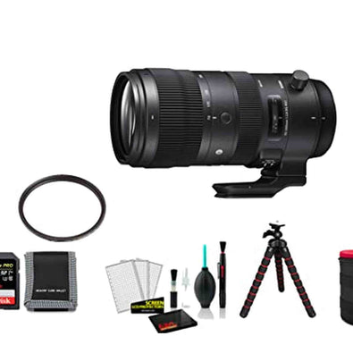 Sigma 70-200mm f/2.8 DG OS HSM Sports Lens for Canon EF with Memory Card International Model