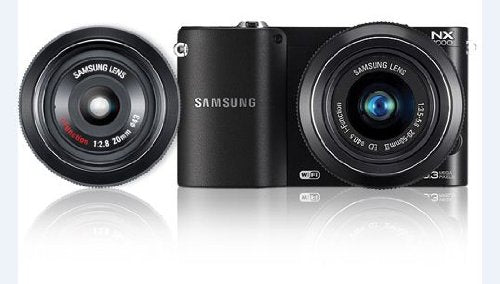 Samsung NX1000 Black ~ 20.3MP Digital Camera with 20-50mm Lens and 20mm lens
