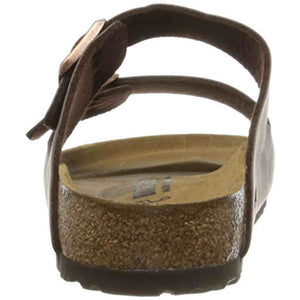 Birkenstock Women's Arizona Birko-Flo Dark Brown Birko-flor Sandals - 42 R EU US Men EU's 9-9.5, US Women EU's 11-11.5