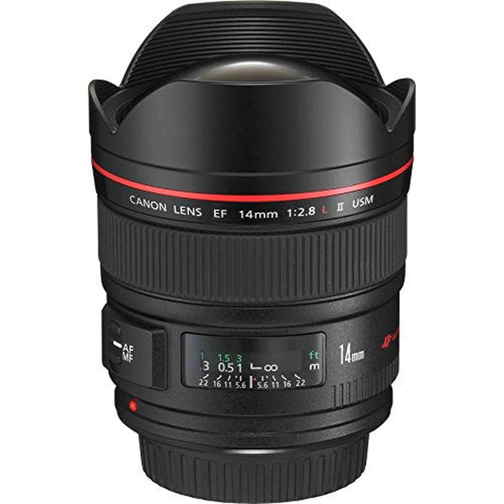 Canon 14mm f/2.8L EF II Ultra Wide-Angle Lens USM - Used Canon