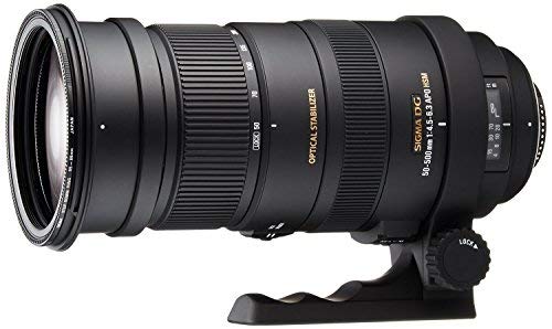 Sigma 738306 50-500mm F/4.5-6.3 APO DG OS HSM SLD Ultra Telephoto Zoom Lens for Nikon Digital DSLR Camera - International