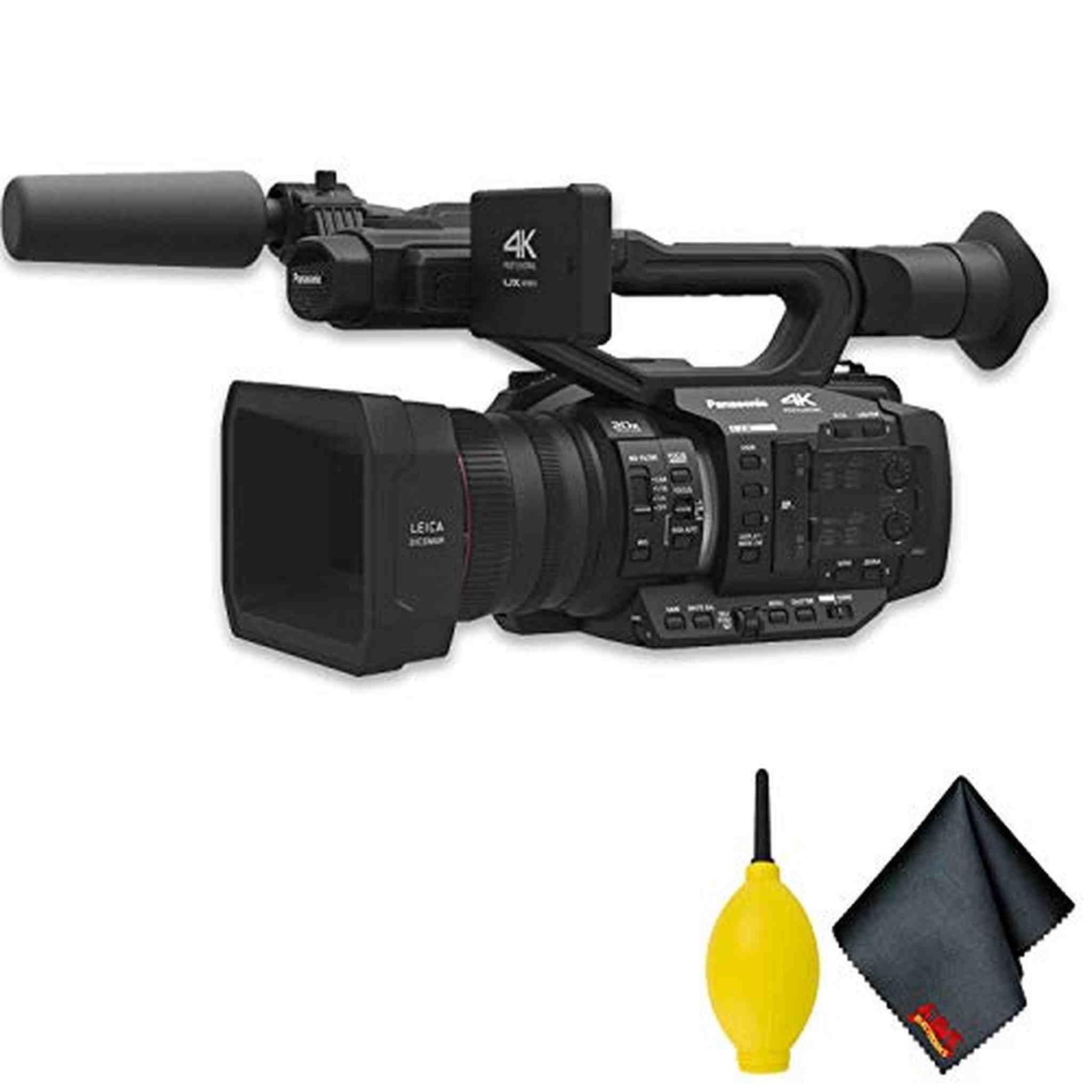 Panasonic AG-UX180 4K Premium Professional Camcorder Basic Accessory Bundle