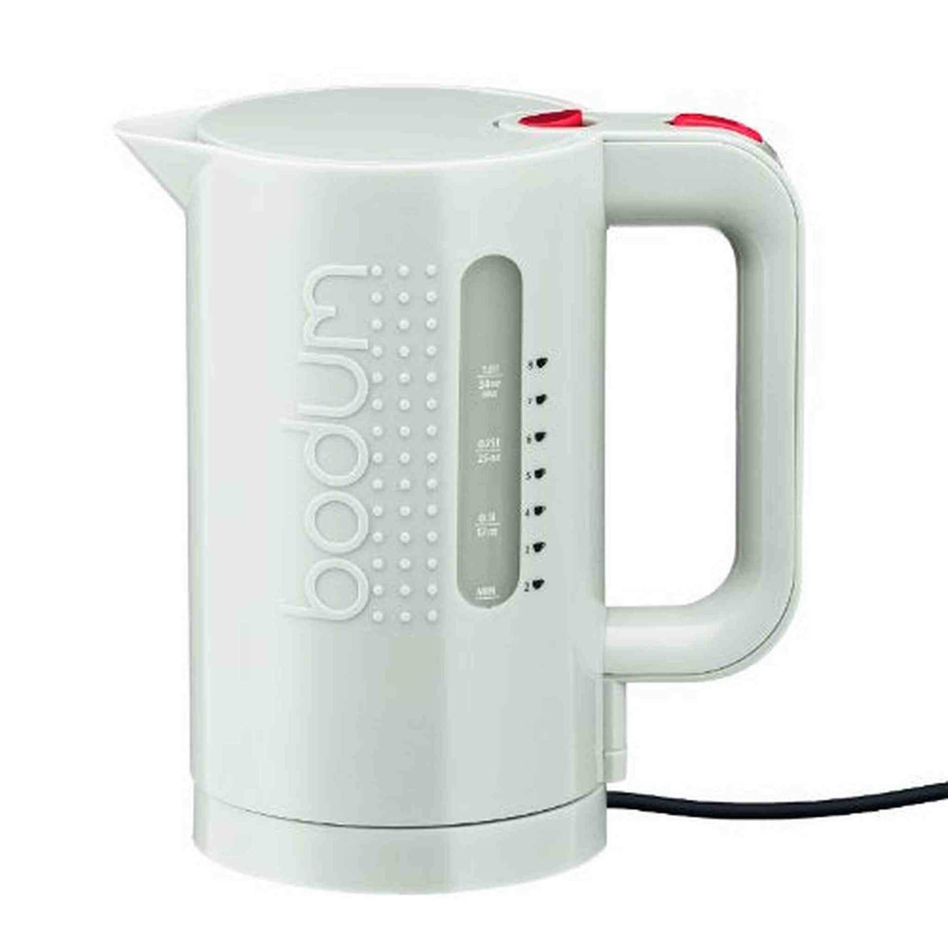 Bodum 11452-913US Bistro Electric Water Kettle, 34 Ounce, White