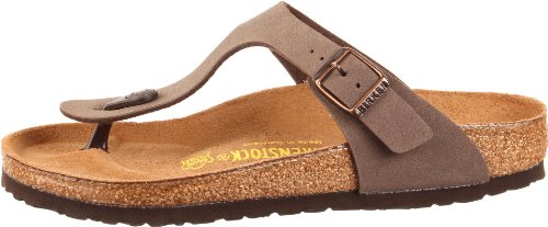 Birkenstock Women's GIzeh Thong Sandal, Mocha, 35 M EU/4-4.5 B M US