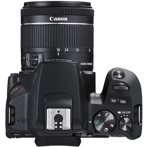 Canon EOS Rebel SL3 DSLR Camera with 18-55mm Lens (Black) Bundle with 32GB Memory Card +LCD Screen Protectors and More