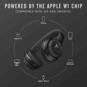 Beats Solo3 Wireless On-Ear Headphones - Black Latest Model - Used