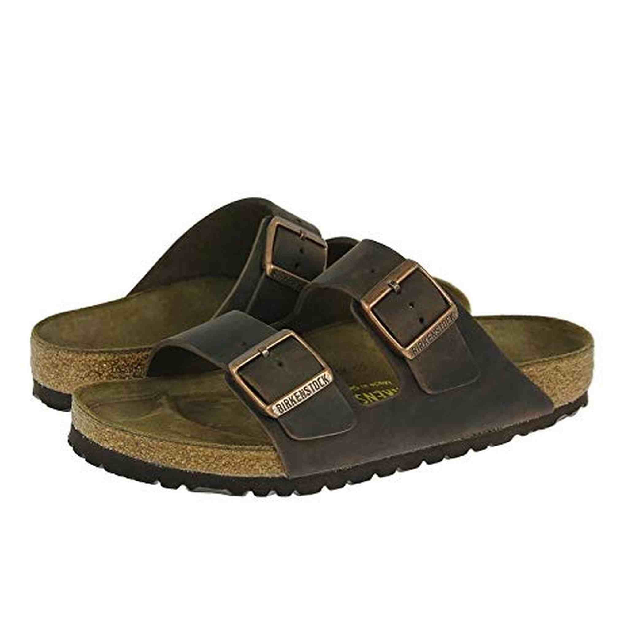 Birkenstock Arizona Habana Leather Sandal 43 R US Women's 12-12.5