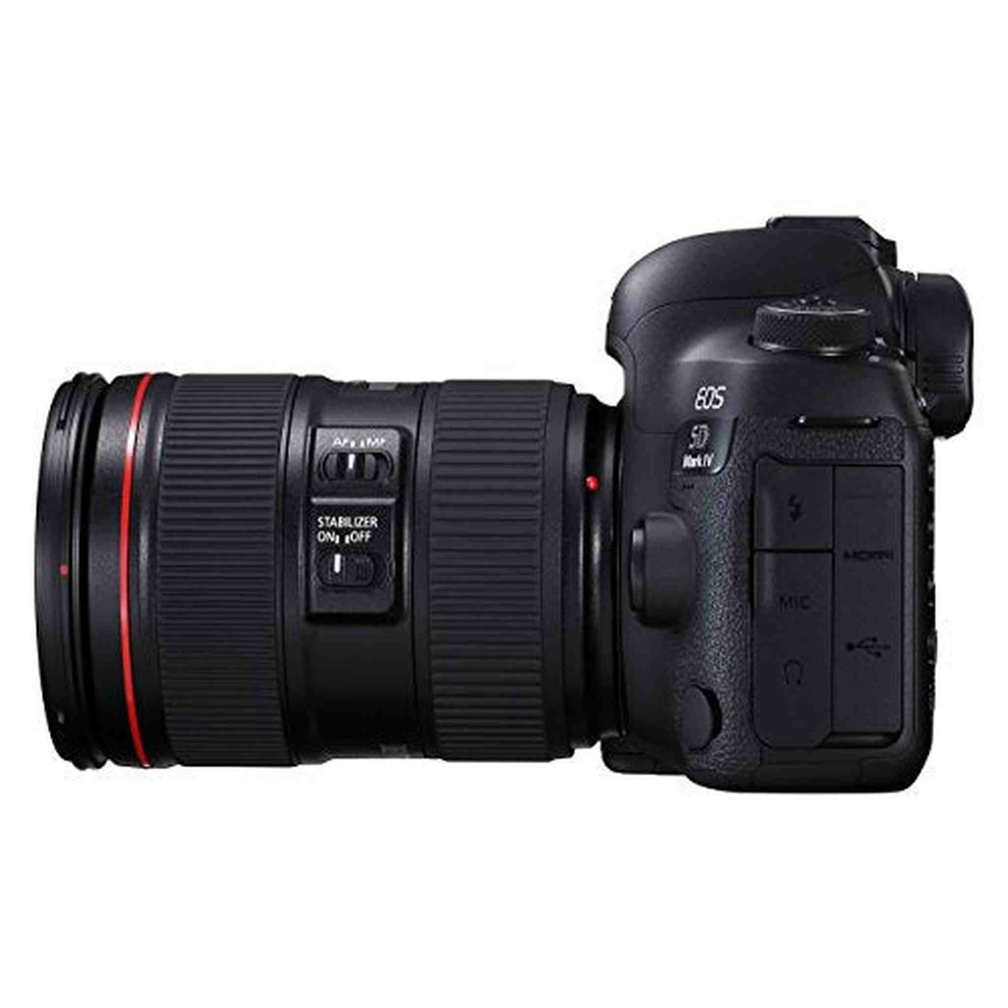 Canon EOS 5D Mark IV Full Frame Digital SLR Camera with EF 24-105mm f/4L is II USM Lens Kit - Reconditioned Canon