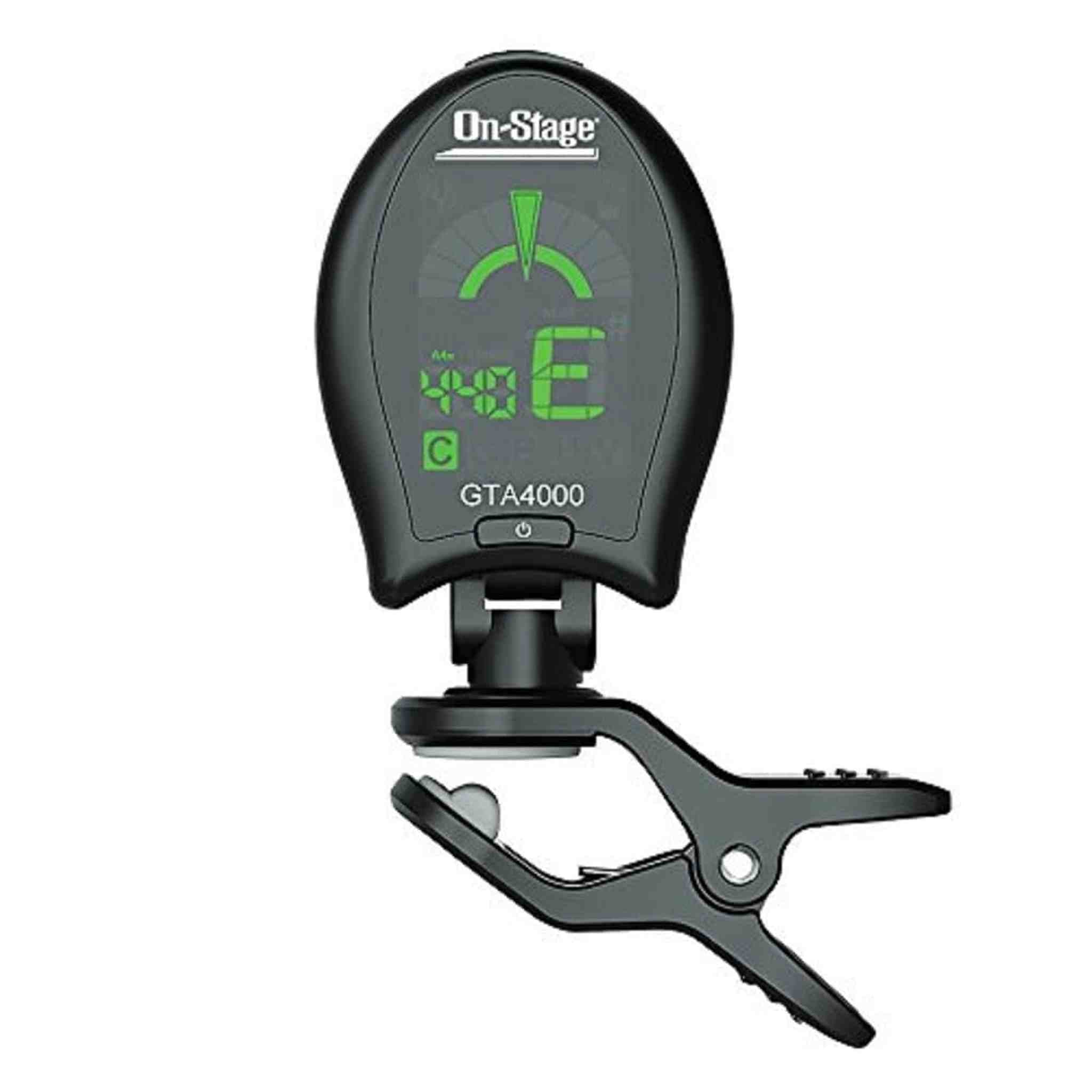 On-Stage GTA4000 Clip-On Chromatic Tuner with Multi-Instrument Modes OnStage
