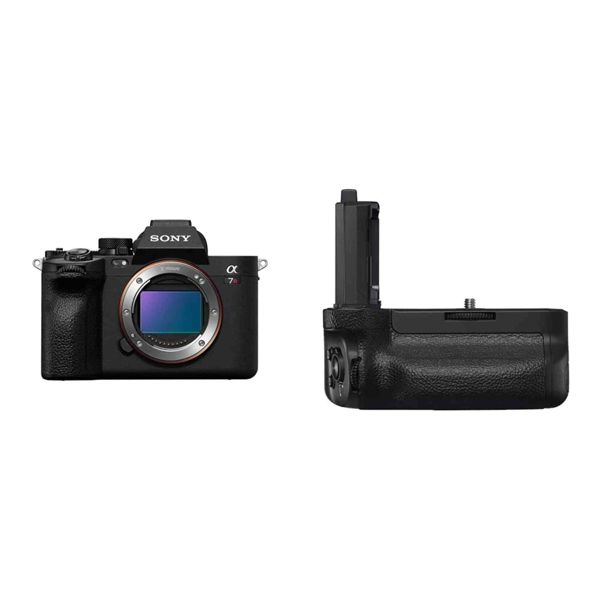 Sony Alpha 7R V Full-Frame Mirrorless Camera with Sony VG-C4EM Vertical Grip International Model Sony
