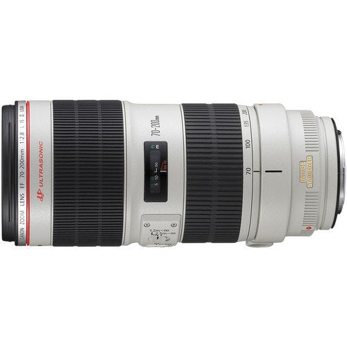 Canon EF 70-200mm f/2.8L is II USM Lens Bundle w/ 64GB Memory Card + Accessories, UV Filter Color Multicoated 6 Piece Fi Canon