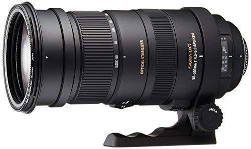 Sigma 738306 50-500mm F/4.5-6.3 APO DG OS HSM SLD Ultra Telephoto Zoom Lens for Nikon Digital DSLR Camera - International