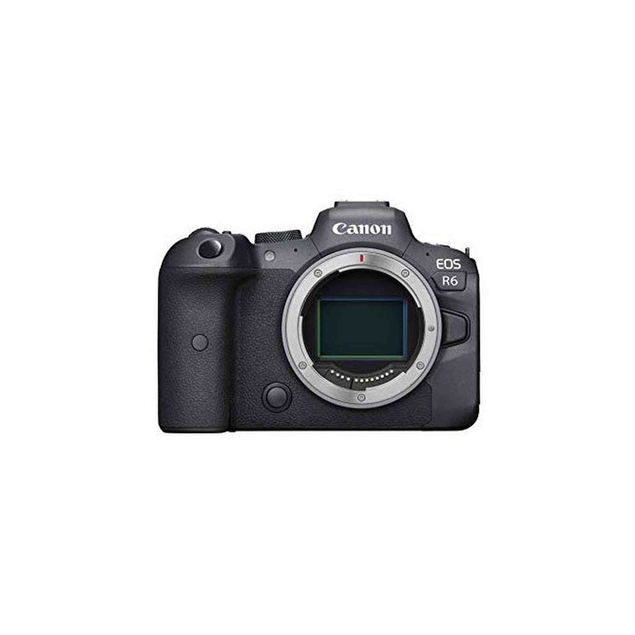 Canon EOS R6 Full-Frame Mirrorless Camera with 4K Video, Full-Frame CMOS Senor, DIGIC X Image Processor, Dual UHS-II SD Memory Card Slots, and Up to 12 fps with Mechnical Shutter, Body Only - Used Canon