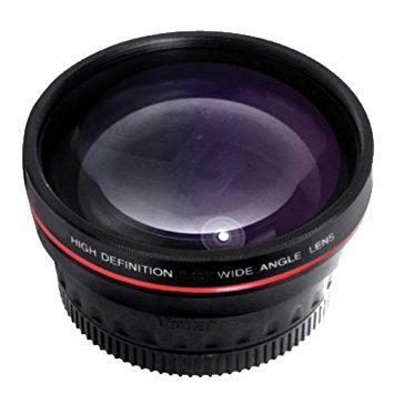 Professional 58mm Lens Kit for Canon VIXIA Camcorders: Wide Angle Lens, Telephoto HD Lens, Filter Kit Macro Close Up Lens, Cleaning & Maintenance Kit Bundle