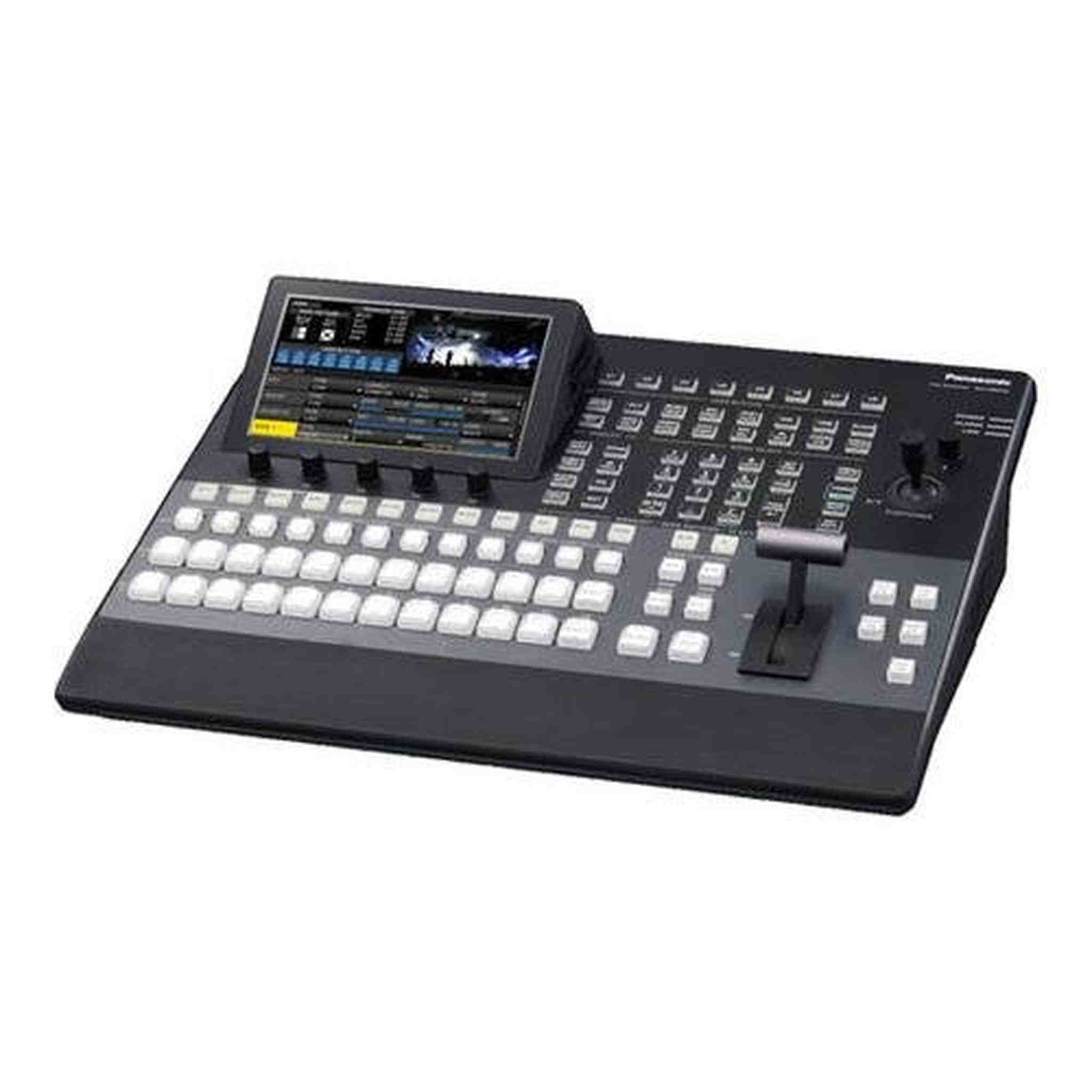 Panasonic AV-HS410 HD / SD Multi-Format Live Switcher, 7" Multi-Mode Color LCD, 800x480 Resolution, Primatte Chroma Key Panasonic