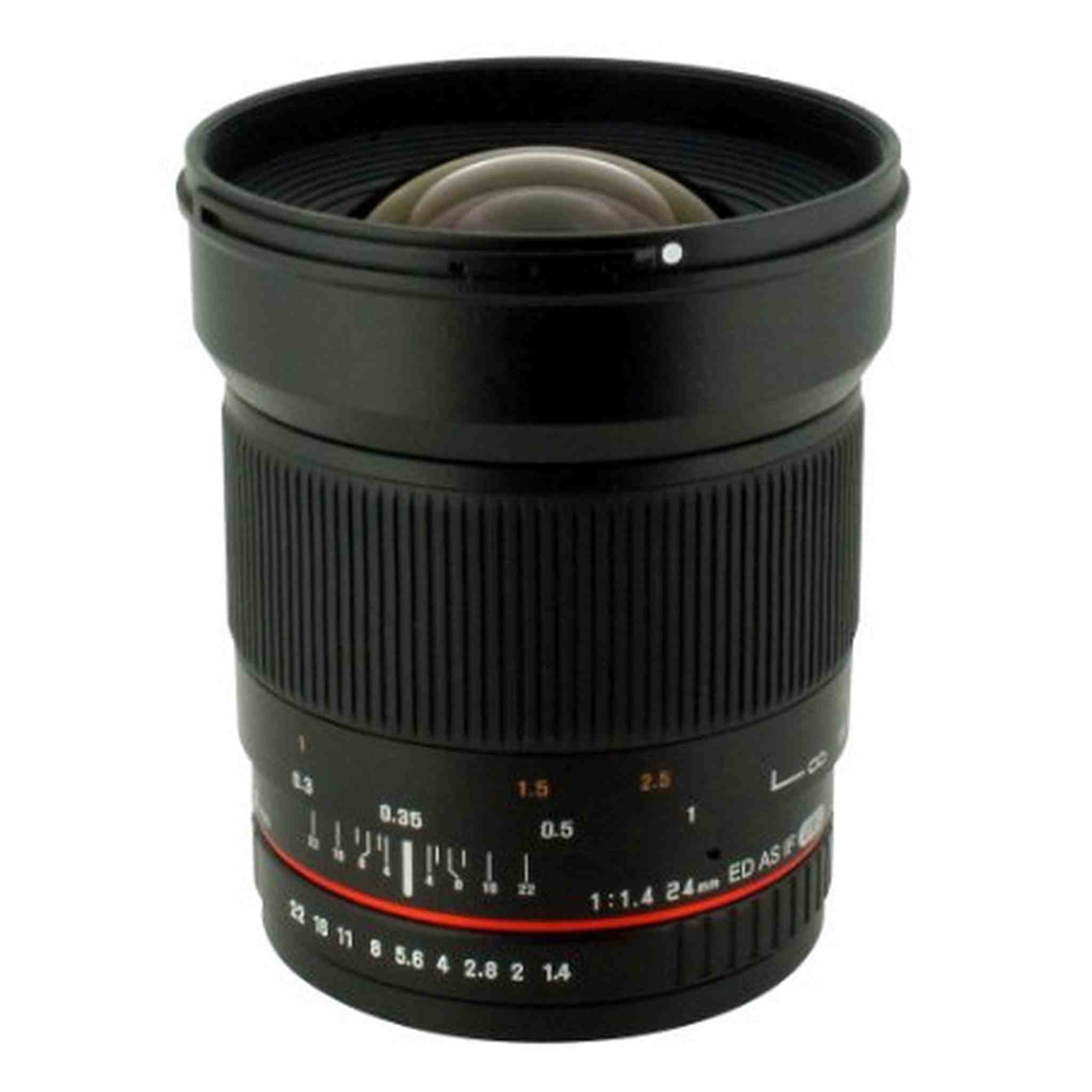 Rokinon 24mm F/1.4 Aspherical Wide Angle Lens for Olympus 4/3 RK24M-O