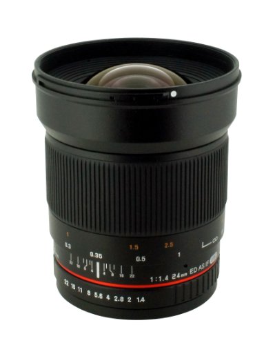 Rokinon 24mm F/1.4 Aspherical Wide Angle Lens for Sony A RK24M-S