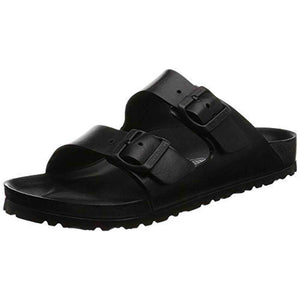 Birkenstock Unisex Arizona Essentials EVA Black Sandals - 37 N