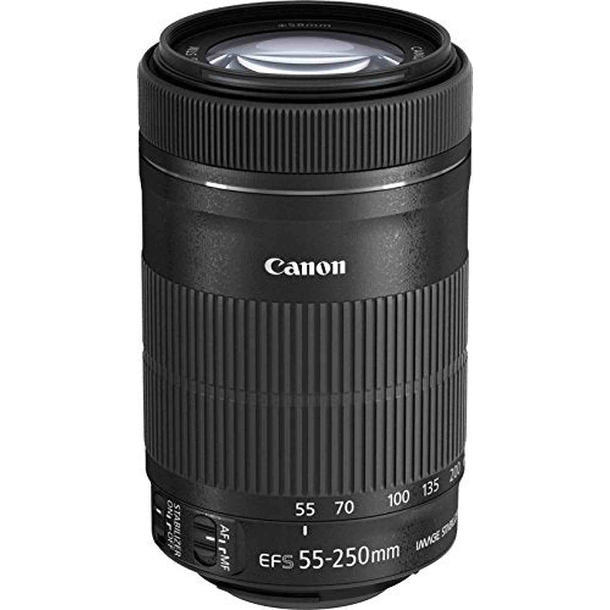 Canon EF-S 55-250mm f/4-5.6 IS STM Telephoto Zoom Lens International Version No Warranty - Used Canon