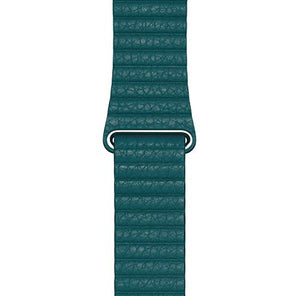 Apple Watch Leather Loop 44mm - Peacock - Medium