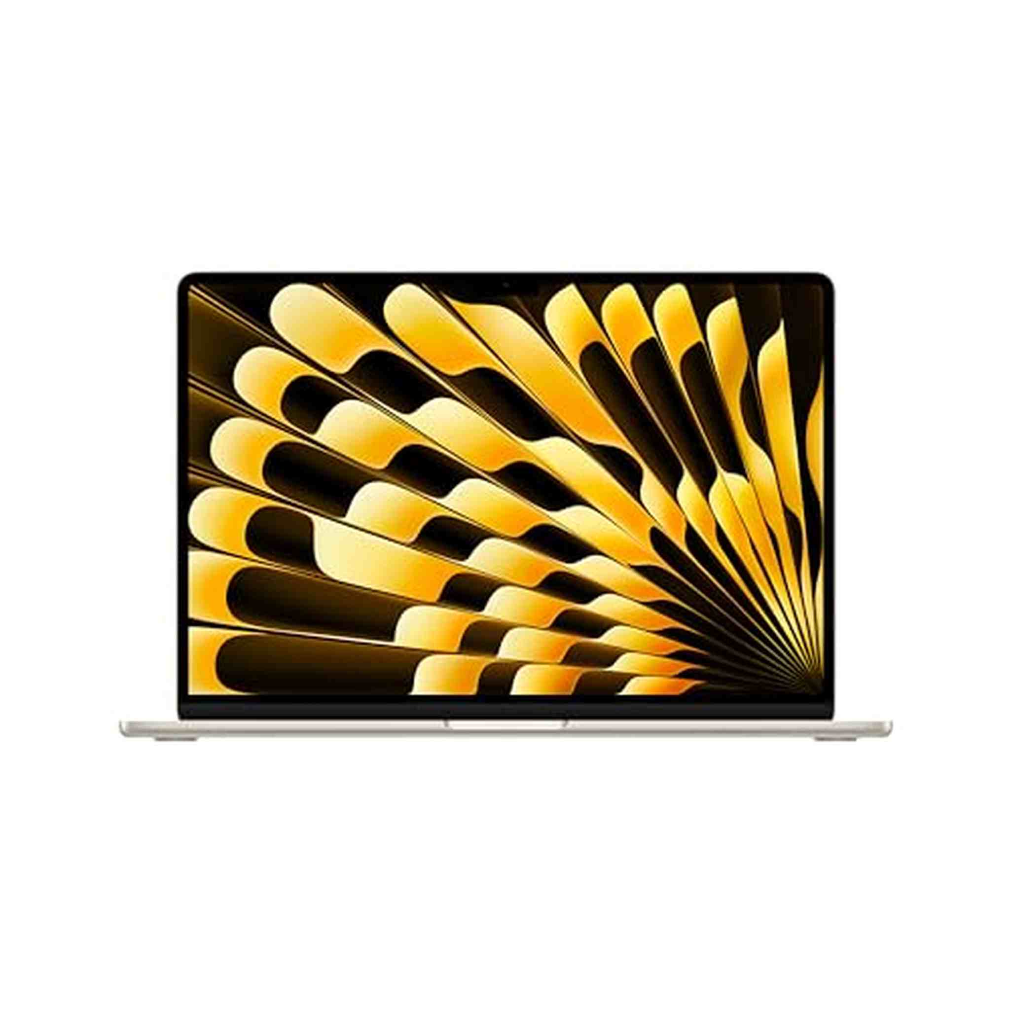 Apple 2024 MacBook Air 15-inch Laptop with M3 chip: 15.3-inch Liquid Retina Display, 8GB Unified Memory, 512GB SSD Storage, Backlit Keyboard, 1080p FaceTime HD Camera, Touch ID; Starlight - Reconditioned Apple