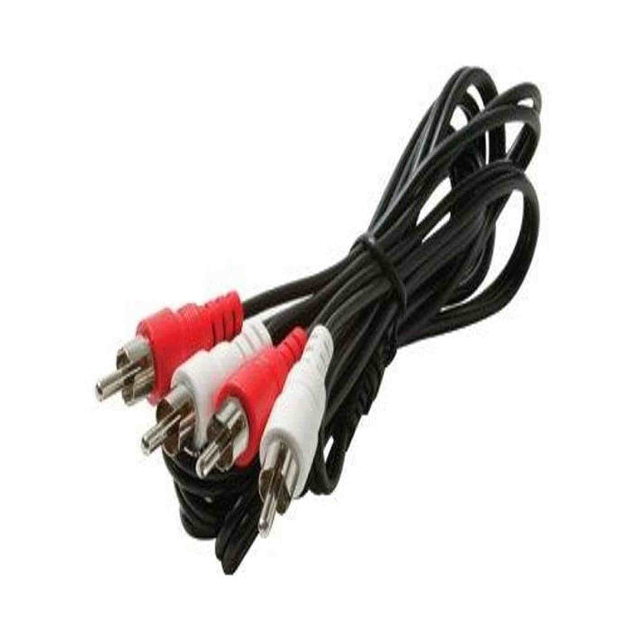 Steren 255-125 6-Feet 2-RCA Stereo Audio Patch Cord STEREN