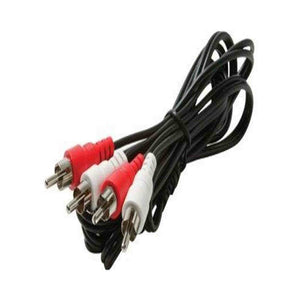 Steren 255-125 6-Feet 2-RCA Stereo Audio Patch Cord STEREN