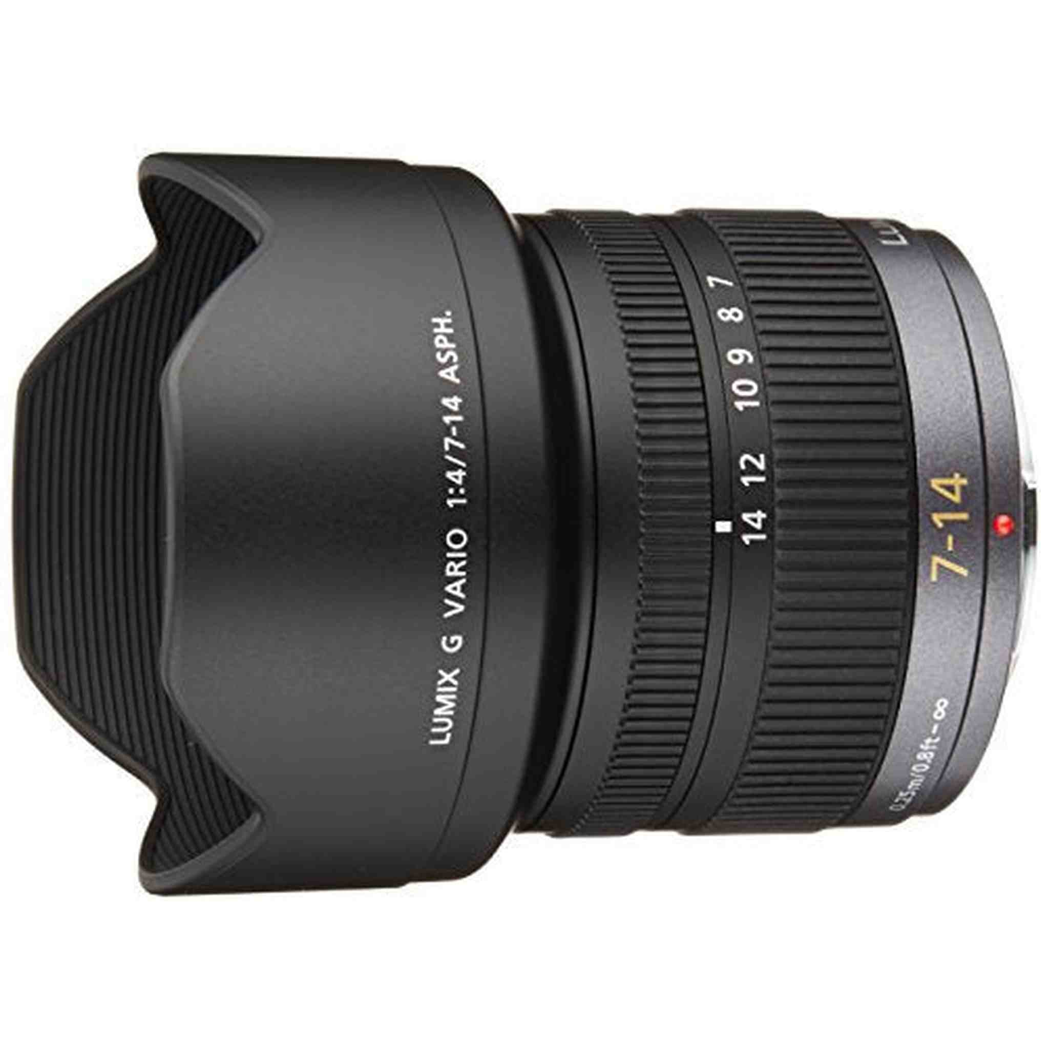 Panasonic 7-14mm f/4.0 Micro Four Thirds Lens for Panasonic Digital SLR Cameras - International Version No Warranty