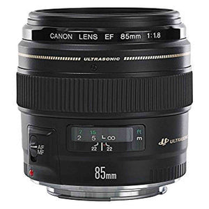 Canon EF 85mm f/1.8 USM Telephoto Lens - International Model - Canon