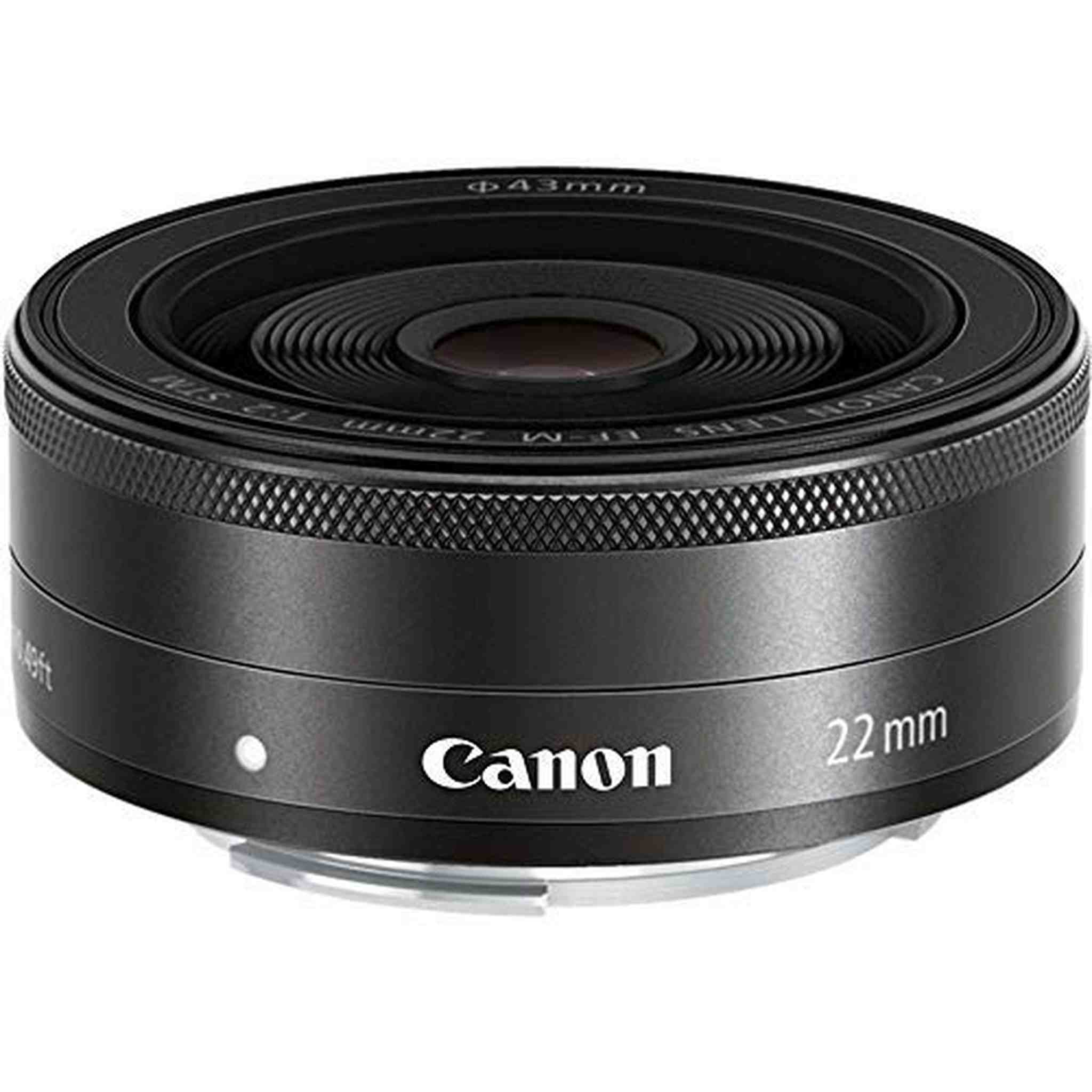 Canon EF-M 22mm f2 STM Compact System Fixed Lens Renewed - Reconditioned Canon