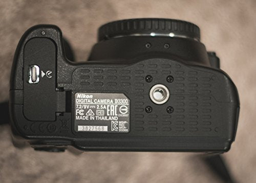 Nikon D3300 Digital SLR Camera Body Black - International Version No Warranty