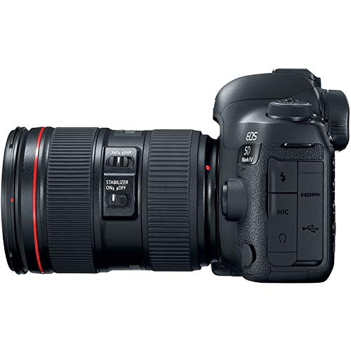Canon EOS 5D Mark IV DSLR Camera with 24-105mm f/4L II Lens (International Model) Base Bundle
