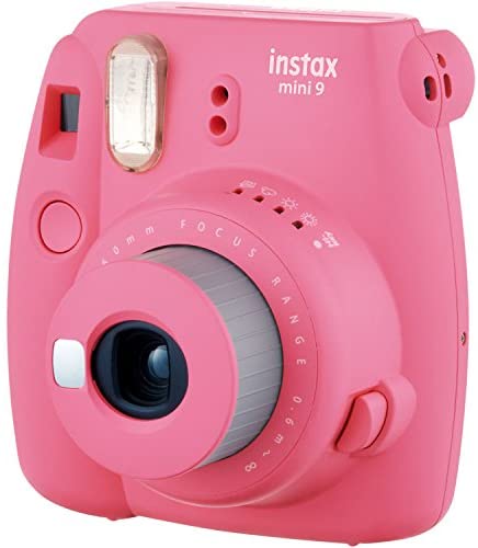 Fujifilm Instax Mini 9 (Flamingo Pink) Instant Camera Kit with (60) Instax Films