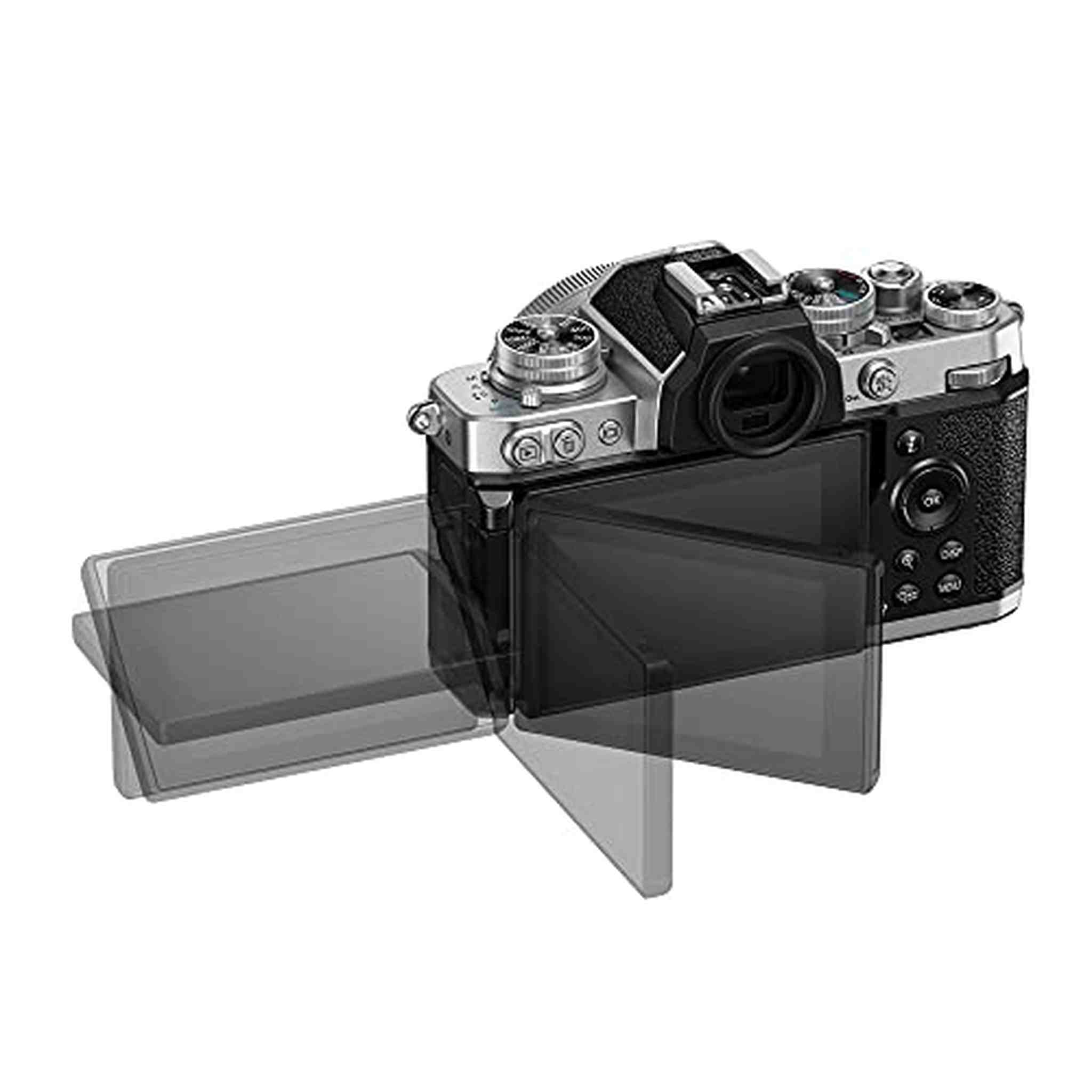 Nikon Z fc DX-Format Mirrorless Camera Body w/NIKKOR Z DX 16-50mm f/3.5-6.3 VR - Silver International Model