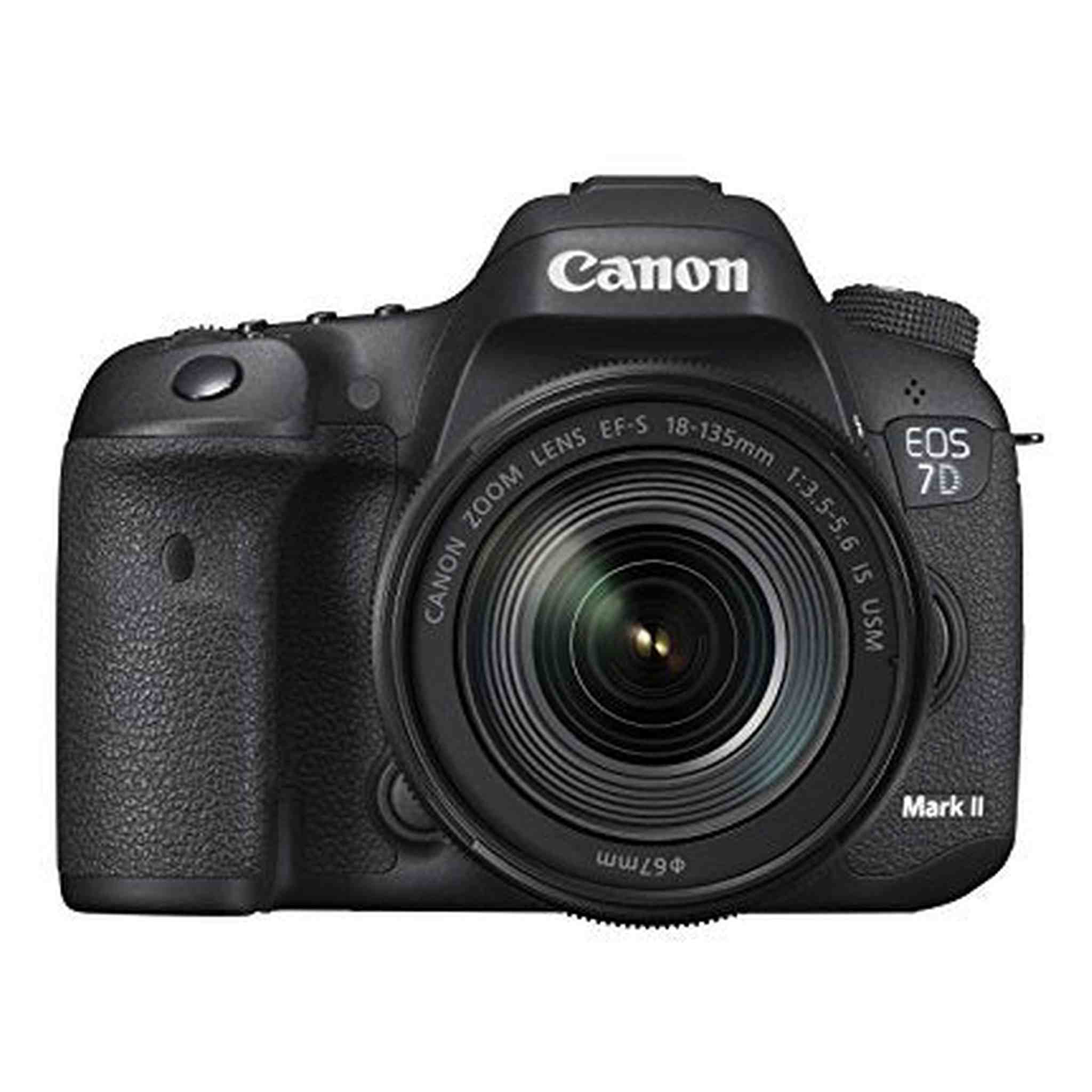 Canon EOS 7D Mark II Digital SLR Camera with EF-S 18-135mm is USM Lens Wi-Fi Adapter Kit - Used Canon