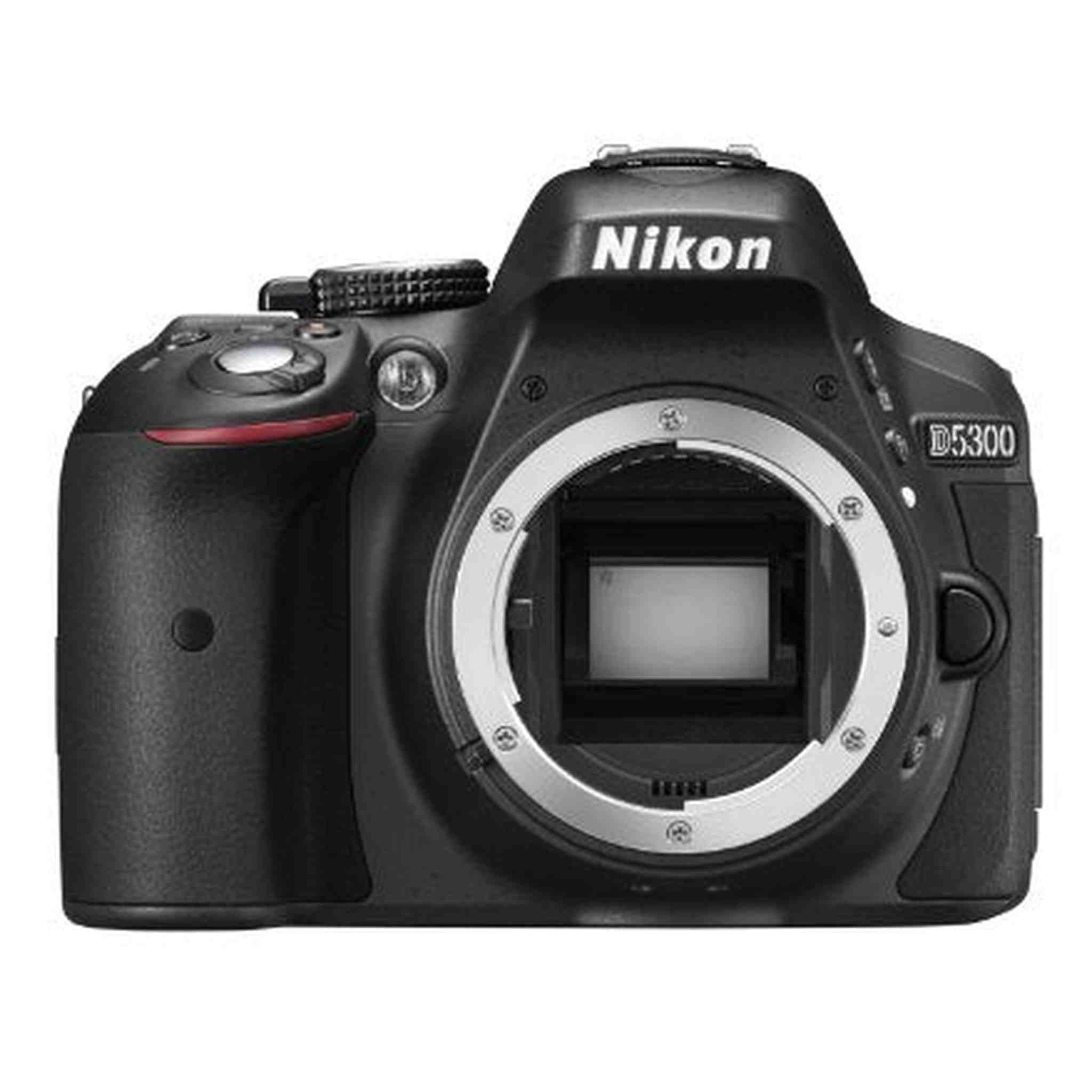 Nikon D5300 Digital SLR Camera Body Only - Black International Model Nikon