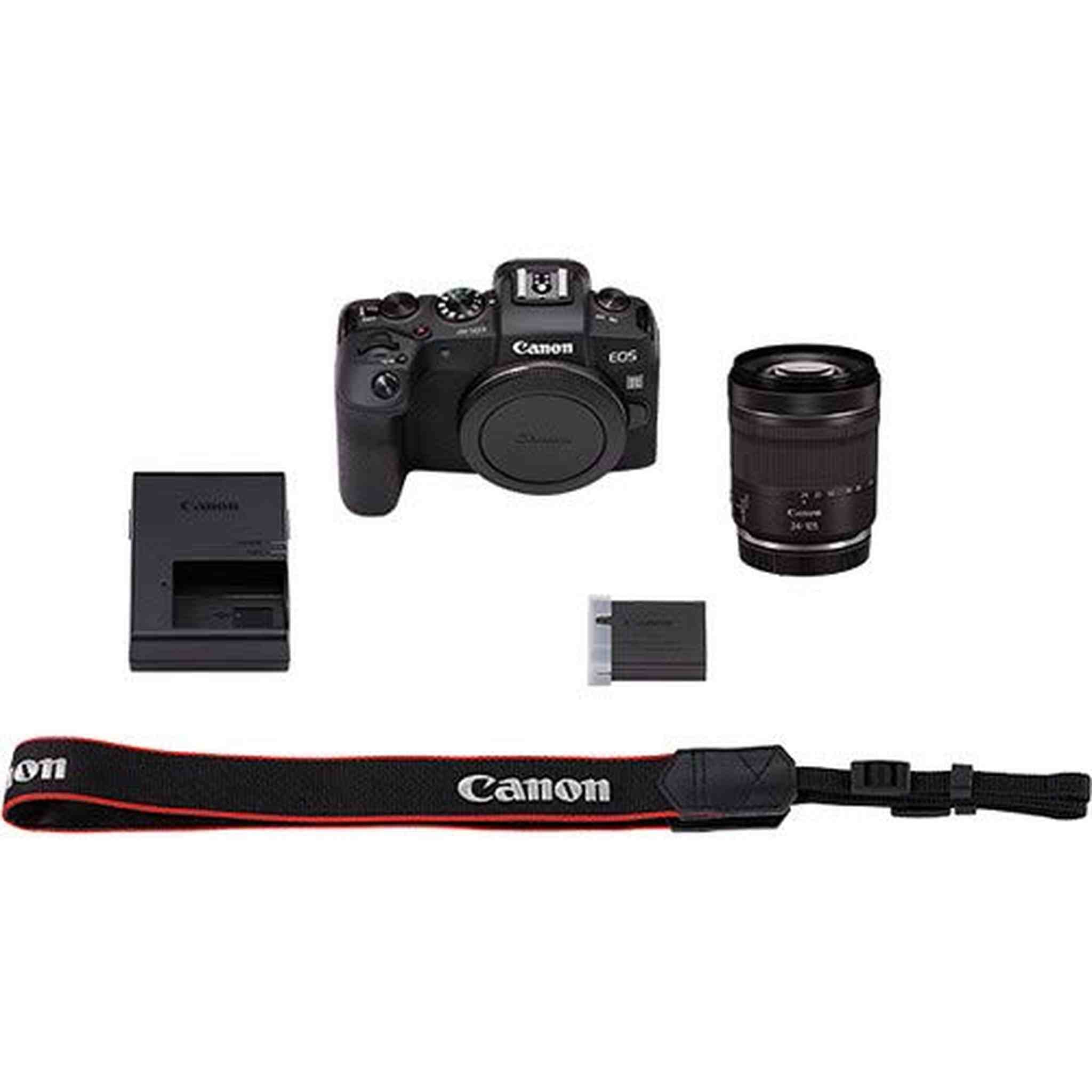 Canon EOS RP Full-Frame Mirrorless Interchangeable Lens Camera + RF24-105mm Lens F4-7.1 is STM Lens Kit- Compact and Lightweight for Traveling and Vlogging, Black 3380C132