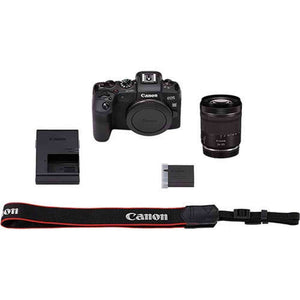 Canon EOS RP Full-Frame Mirrorless Interchangeable Lens Camera + RF24-105mm Lens F4-7.1 is STM Lens Kit- Compact and Lightweight for Traveling and Vlogging, Black 3380C132