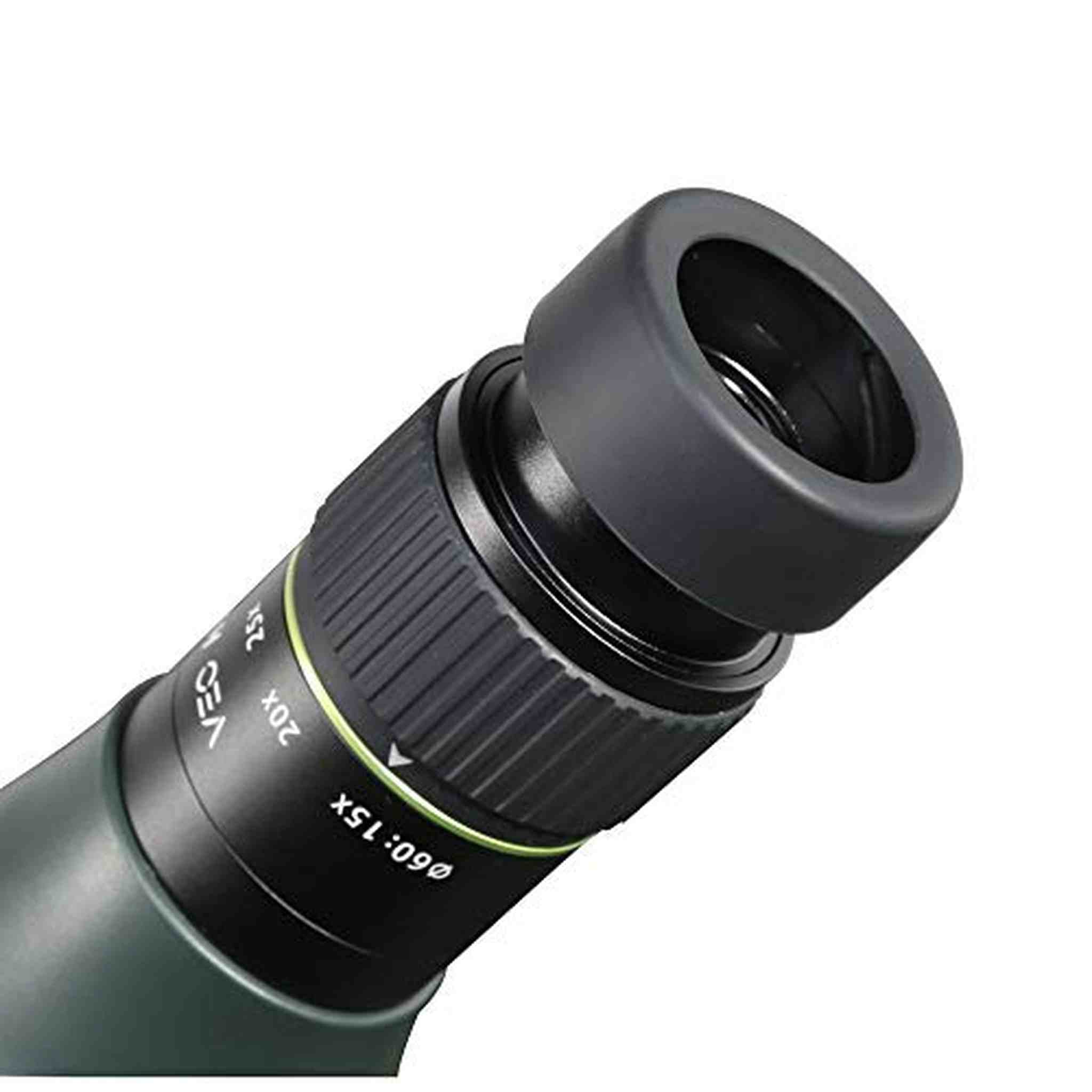 VANGUARD VEO HD 60A Angled Eyepiece Spotting Scope, 15-45x60 mm, Waterproof/Fogproof VANGUARD