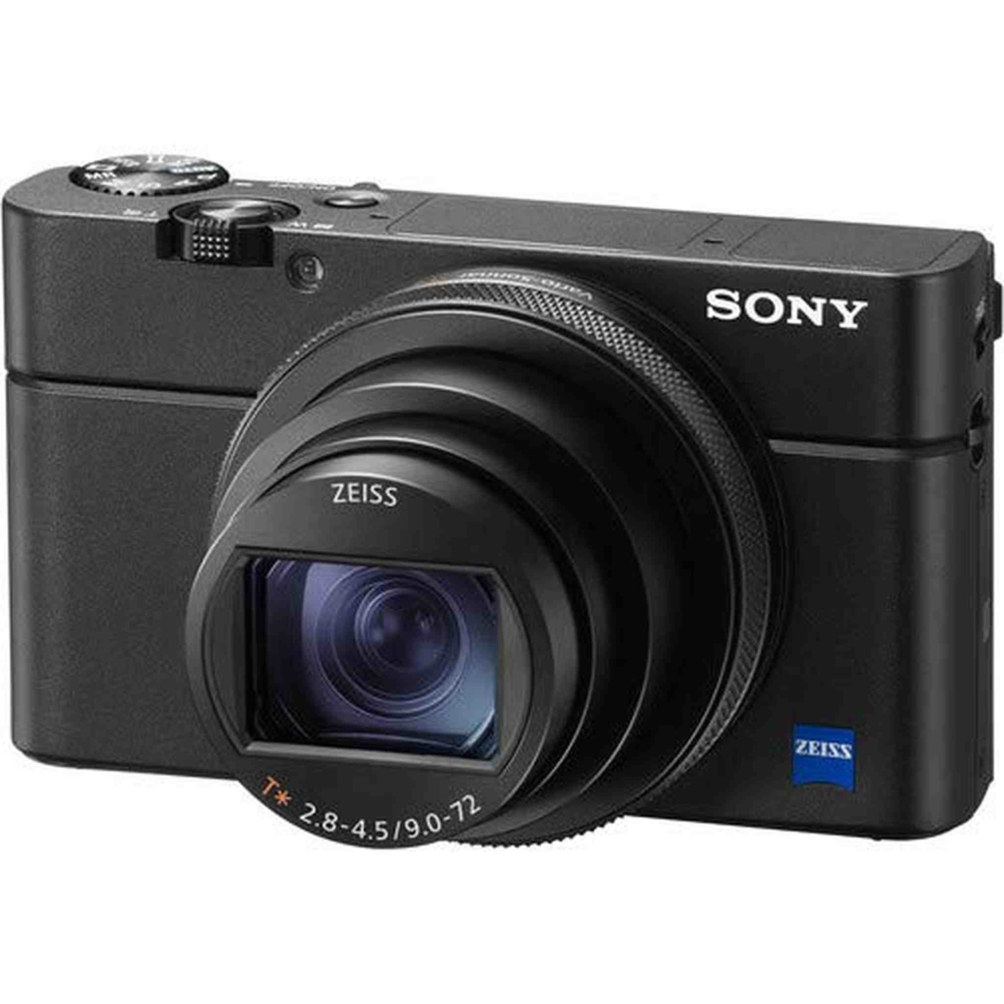 Sony Cyber-shot DSC-RX100 VI Camera DSCRX100M6/B With Soft Bag, Additional Battery, 64GB Memory Card, Card Reader , Plus Essential Accessories