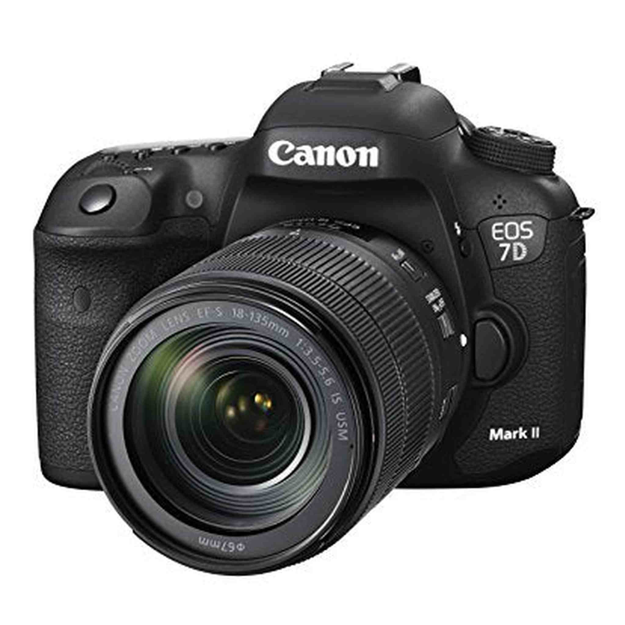 Canon EOS 7D Mark II Digital SLR Camera with EF-S 18-135mm is USM Lens Wi-Fi Adapter Kit - Used Canon