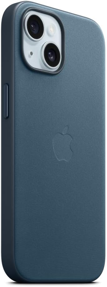 Apple iPhone 15 FineWoven Case with MagSafe - Pacific Blue