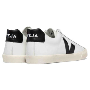 Veja Women's Esplar Logo Sneakers, Extra White/Black, 6 Medium US