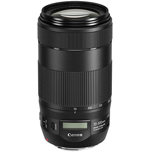 Canon EOS 5D Mark IV DSLR Camera Body Only Basic Kit (International Model) w/Canon EF 70-300mm f/4-5.6 is II USM Lens -