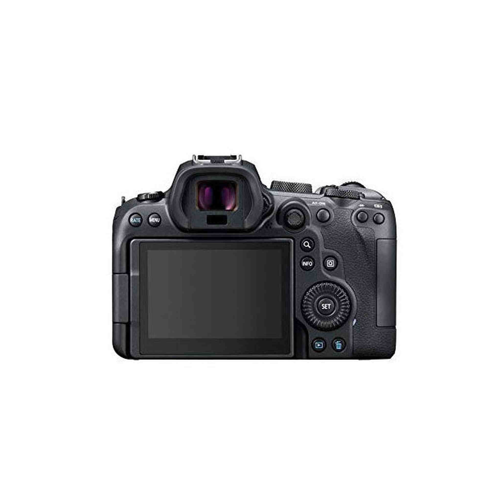 Canon EOS R6 Full-Frame Mirrorless Camera with 4K Video, Full-Frame CMOS Senor, DIGIC X Image Processor, Dual UHS-II SD Memory Card Slots, and Up to 12 fps with Mechnical Shutter, Body Only - Used Canon